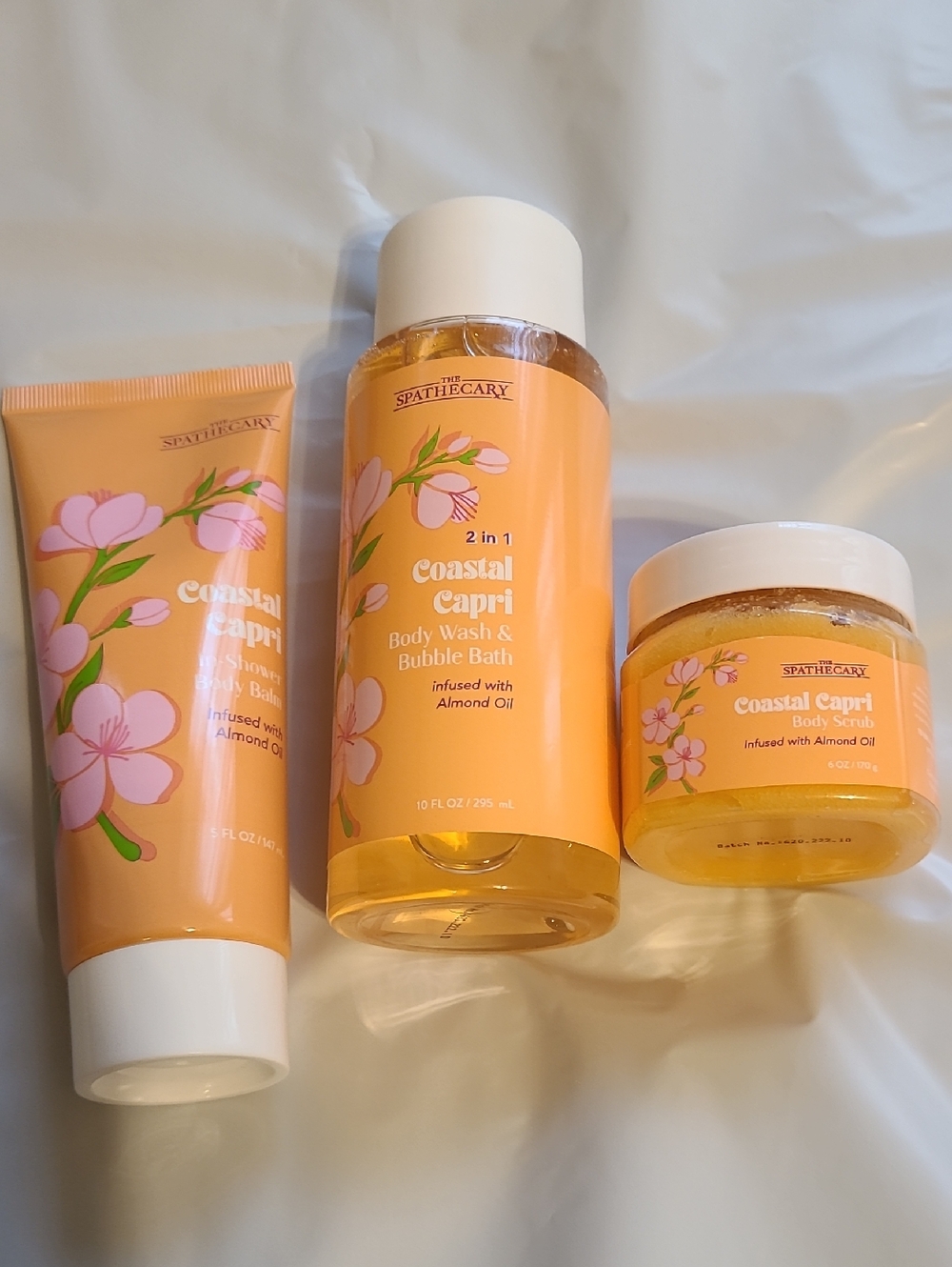 The Spathecary 3 Pc. Coastal Capri Shower Set